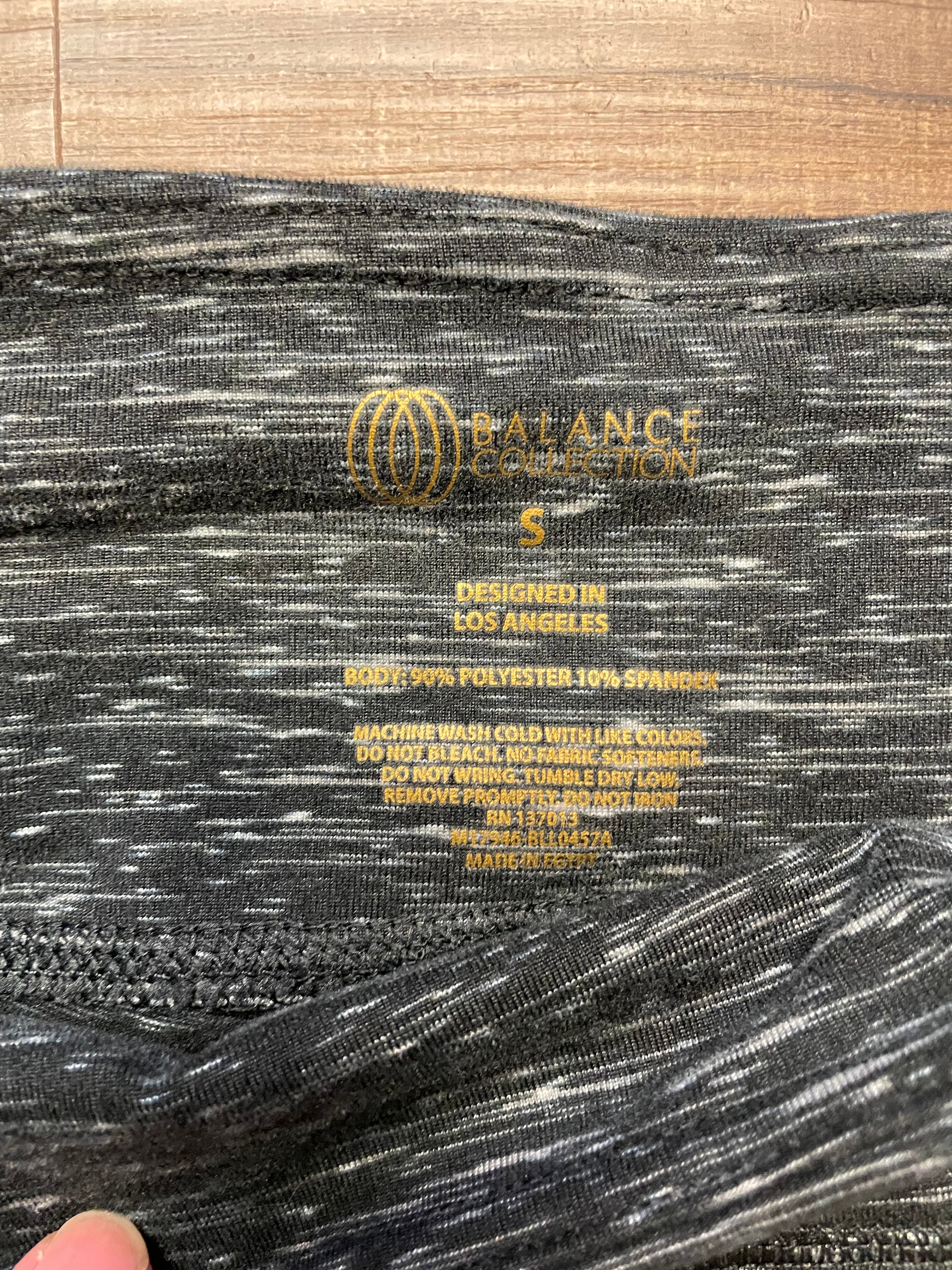 Balance Collection Heathered Gray Leggings (S)