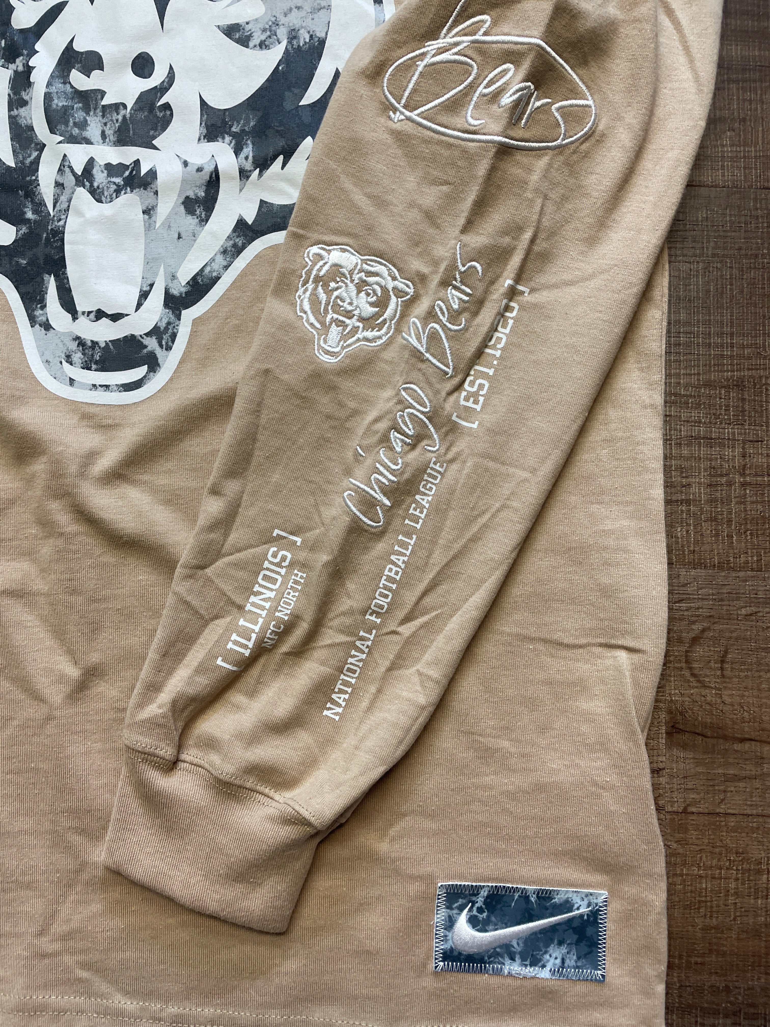 The Nike Tee Chicago Bears Long Sleeved Top (S)