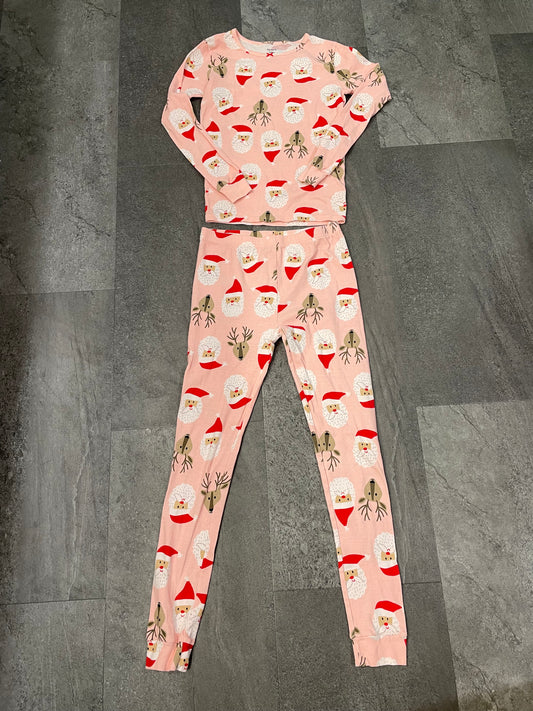 Carter's Pink Santa PJ Set (14)