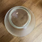 Vintage Federal Glass Fine Ribbed Punch Bowl Set