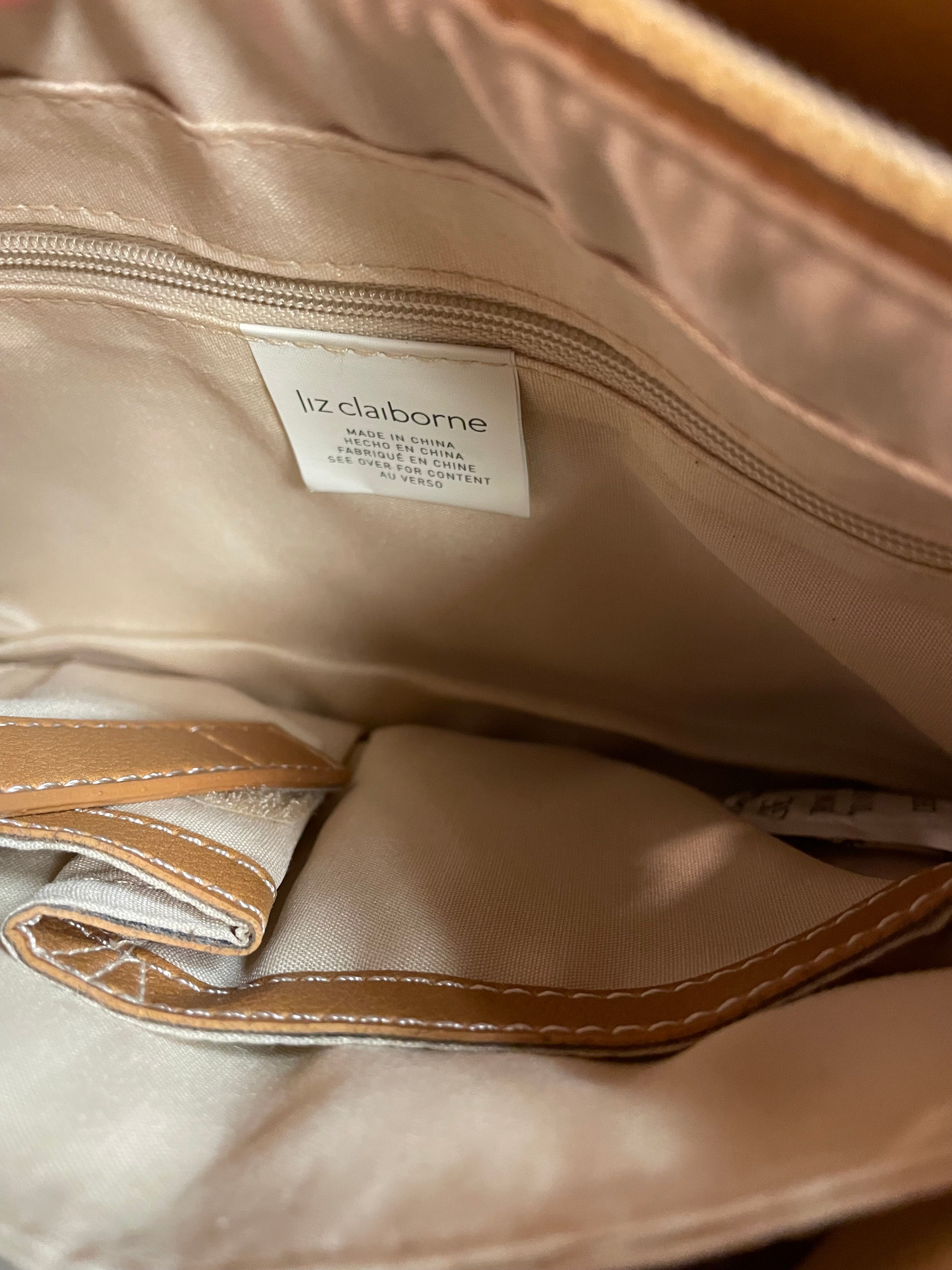 Liz Claiborne Woven Shoulder Bag (NWT)