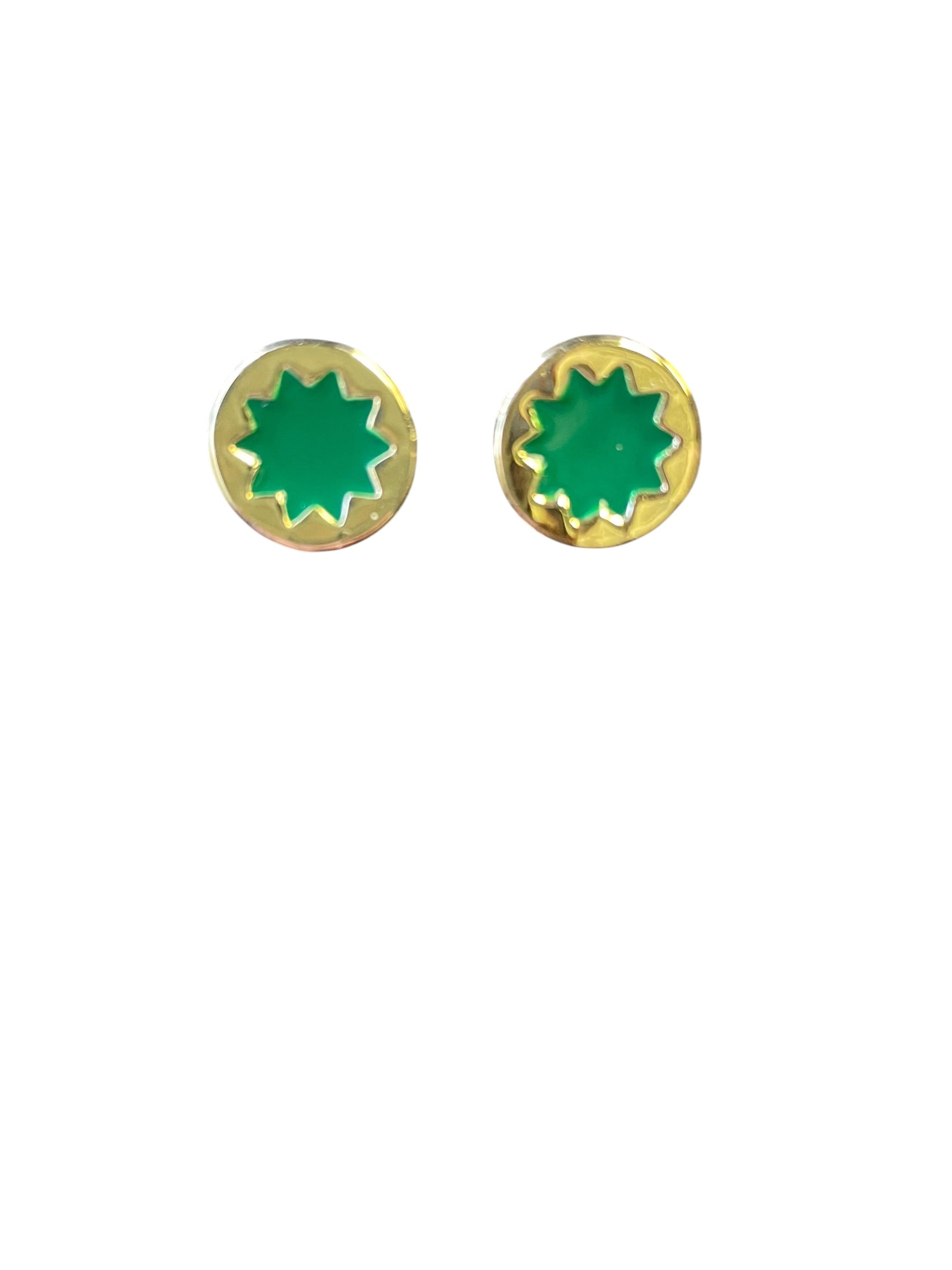 House of Harlow 1960 Sunburst Button Earrings