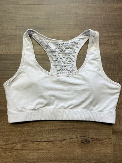 Zyia White Sports Bra (M)