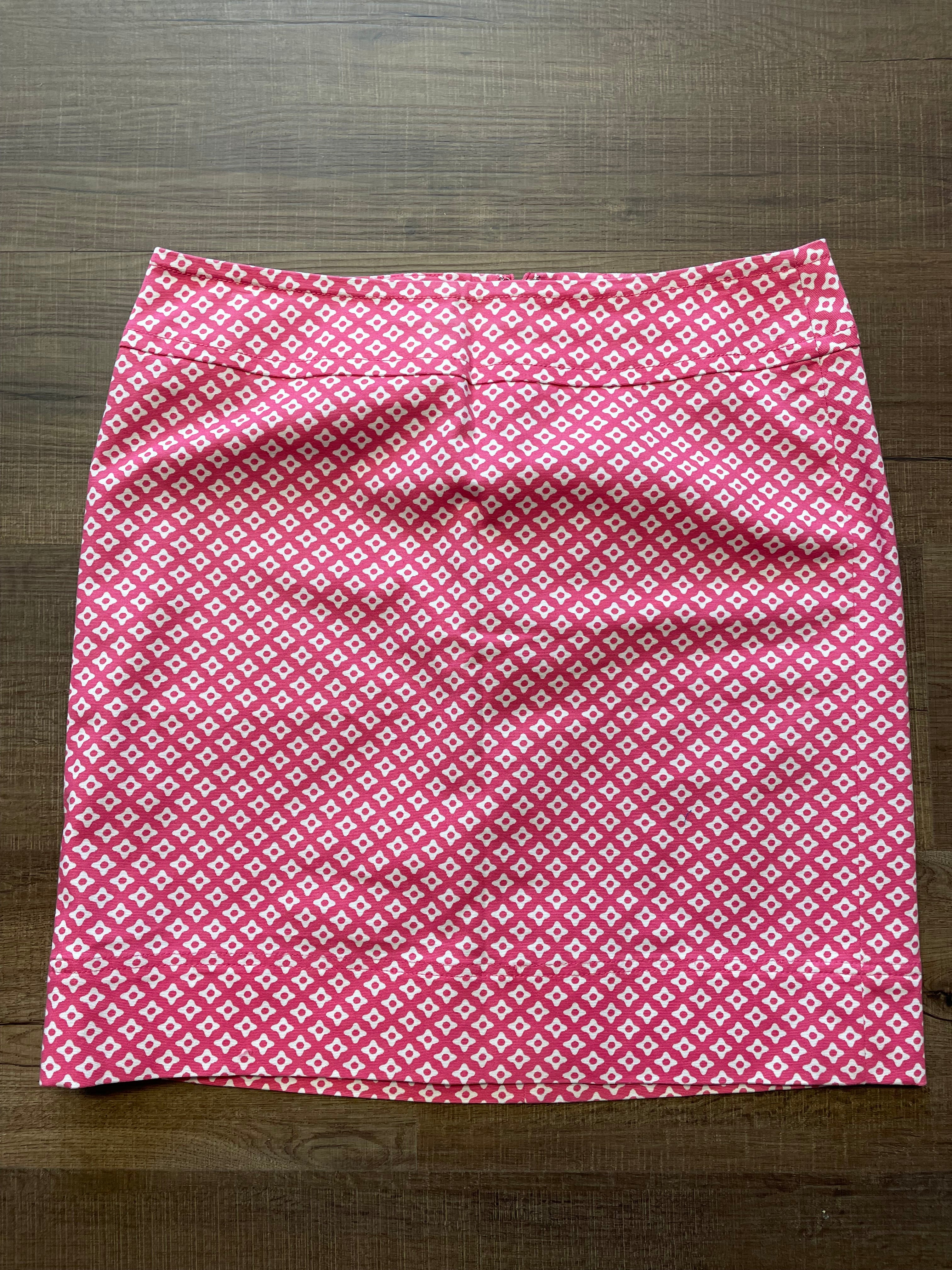 Talbots Women's Pink Lined Skirt (8)