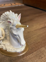 Bradford Exchange "Magic Of Love" Unicorn Figurine