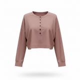 Vuori Women's Avalon Henley Top (M)