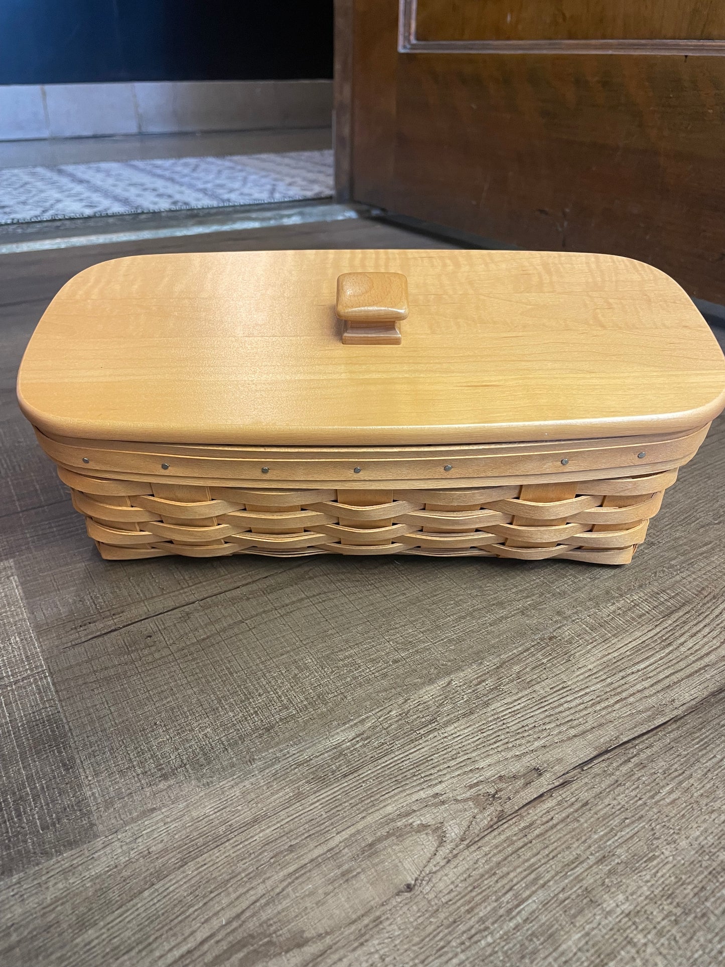 Longaberger Envelope Basket & Lid