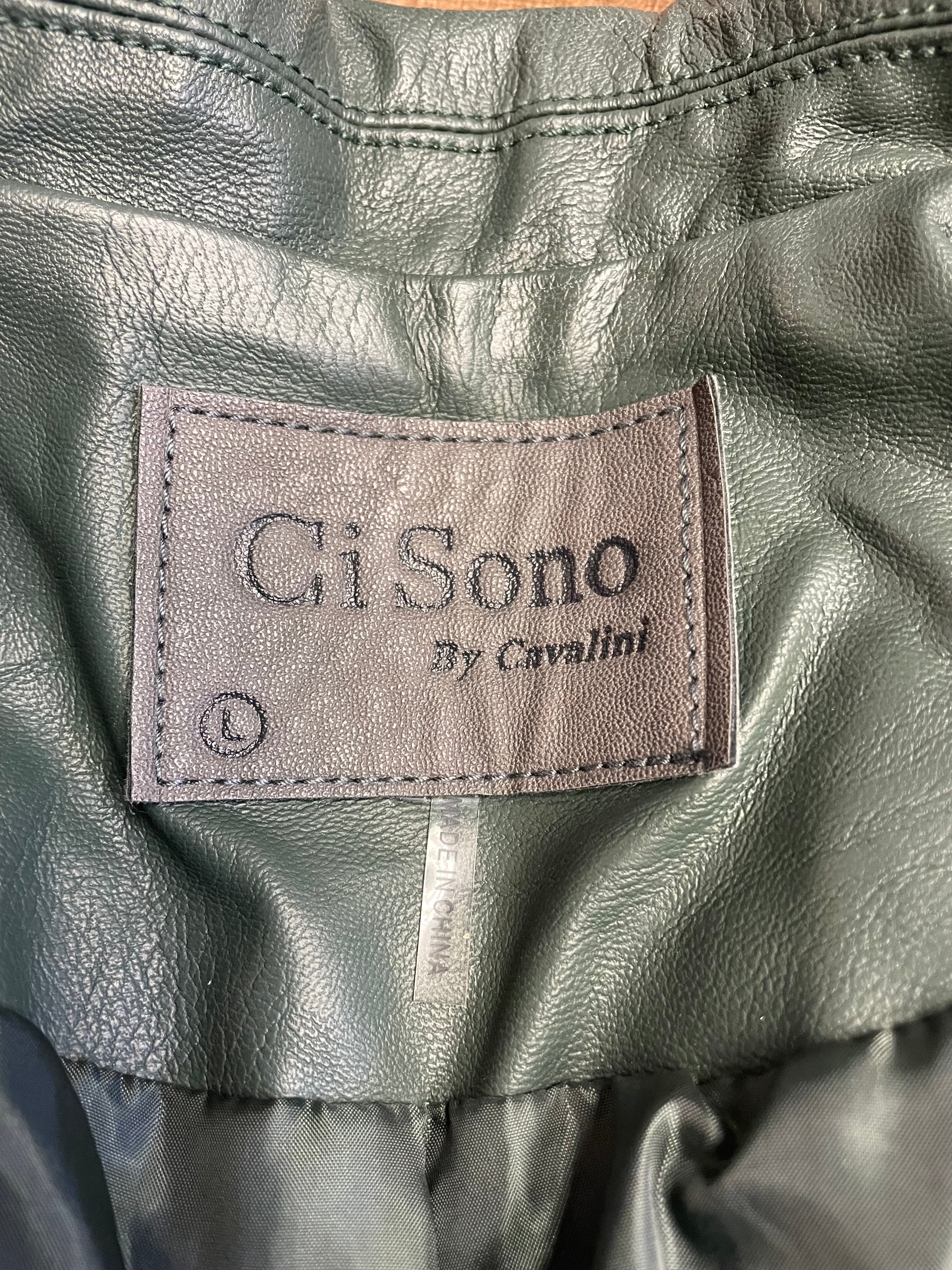 Ci Sono by Cavalini Faux Leather Jacket (L)