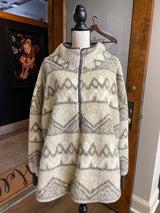 Lu La Roe Half Zip Women's Geometric Fleece (2XL)