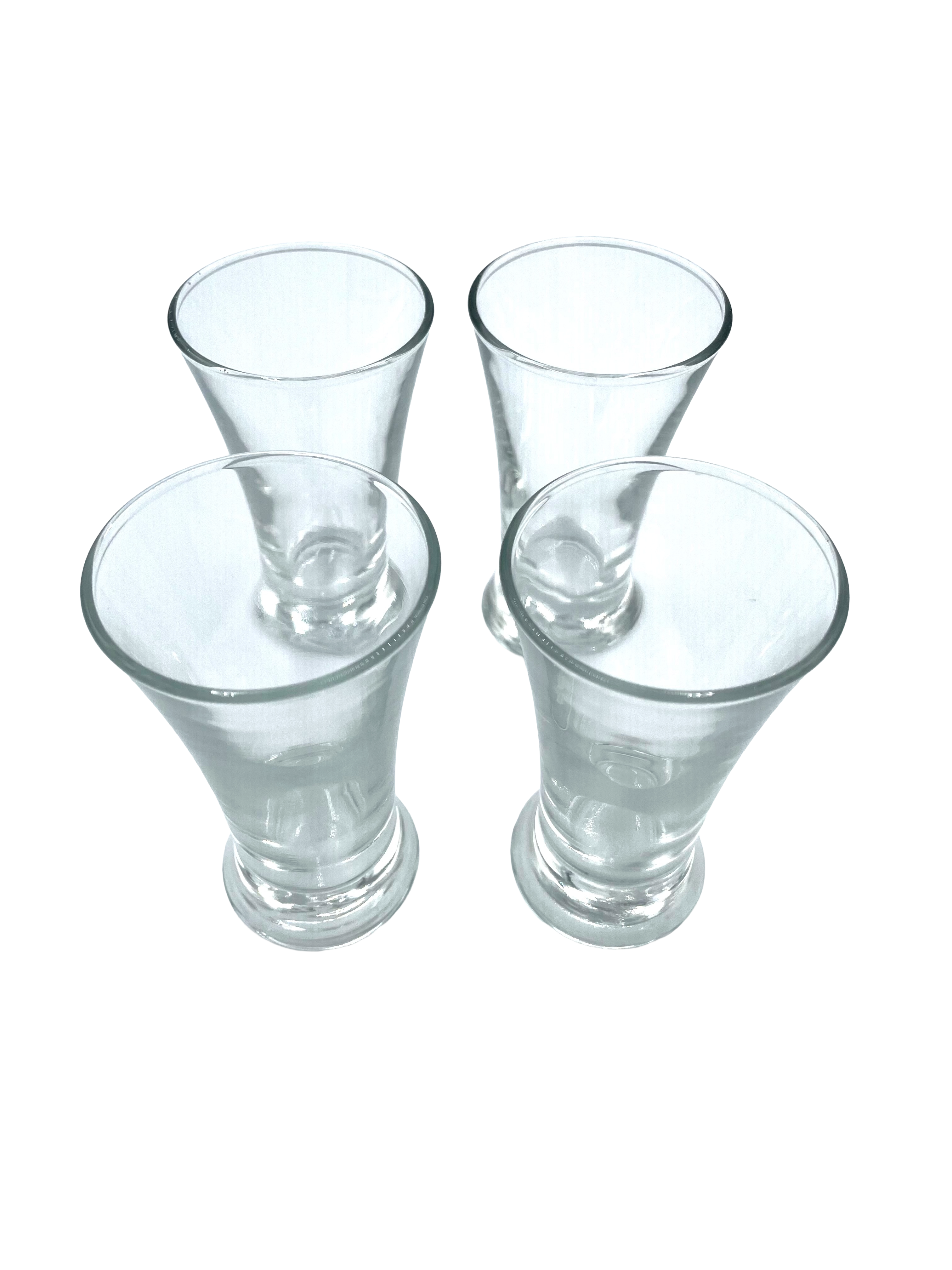 Tapered Glass 2oz Shot Glasses (set of 4)