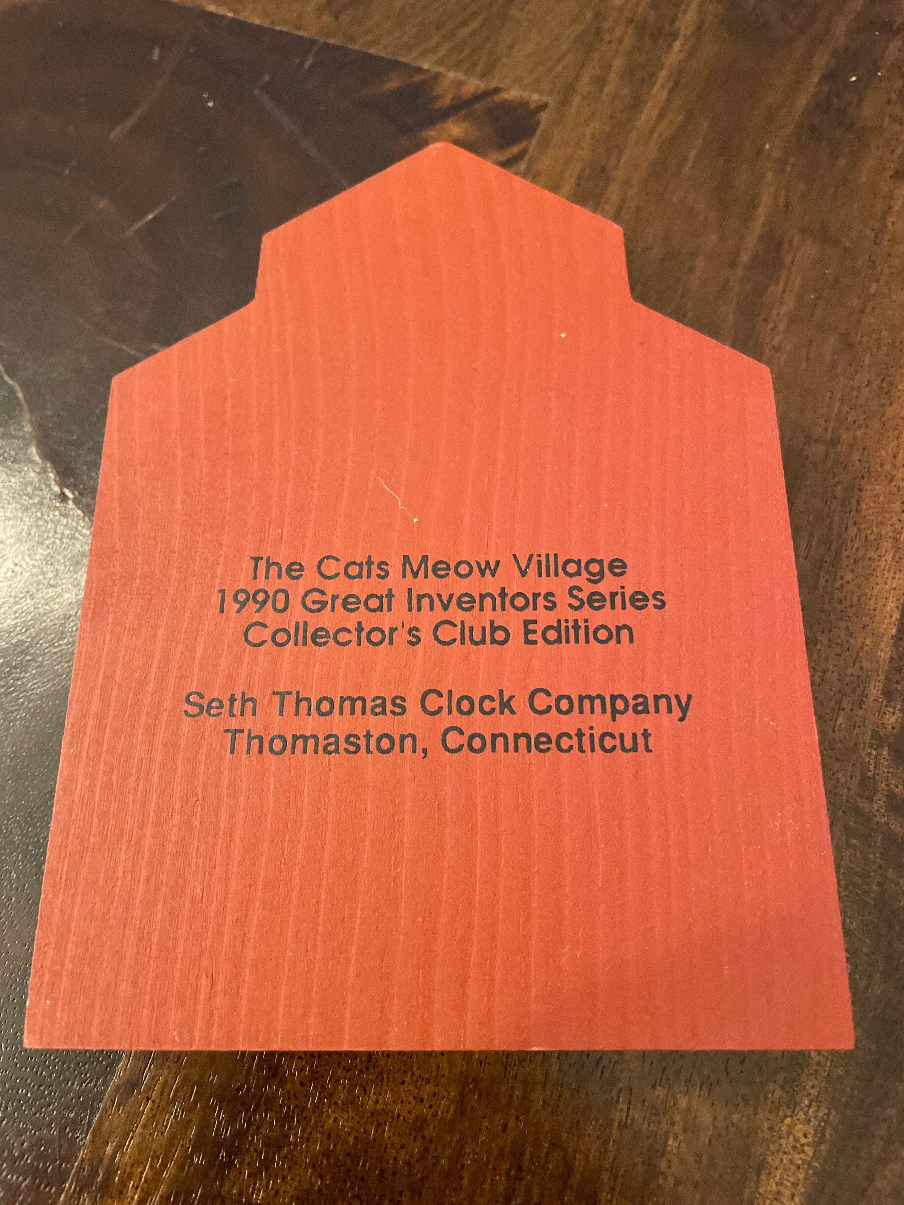 The Cat's Meow Seth Thomas Clock Company
