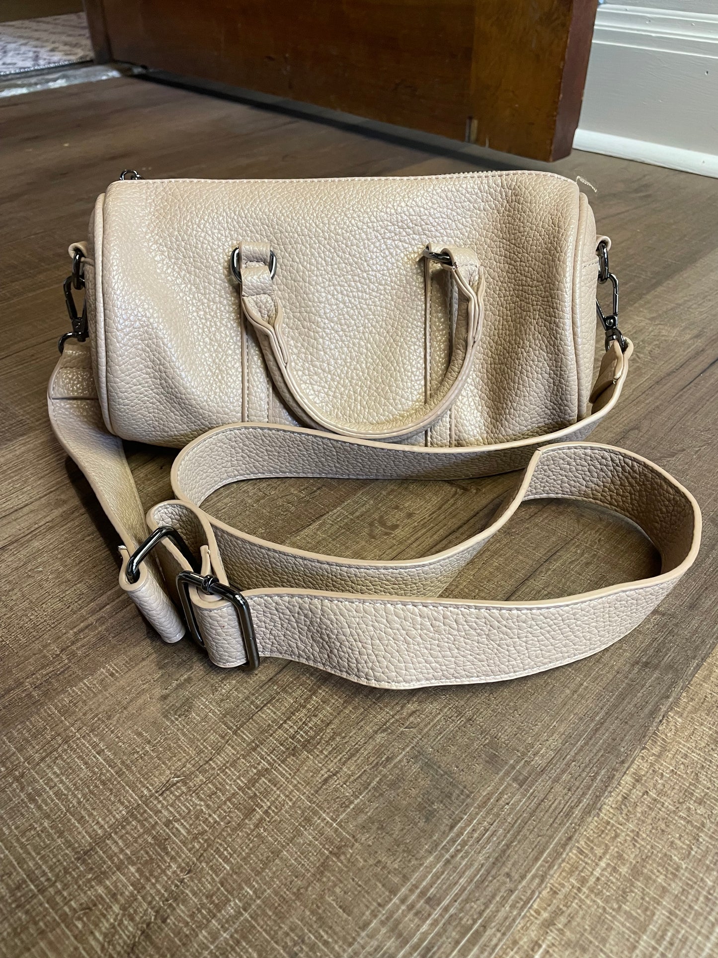 Like Dreams Nude Barrel Handbag