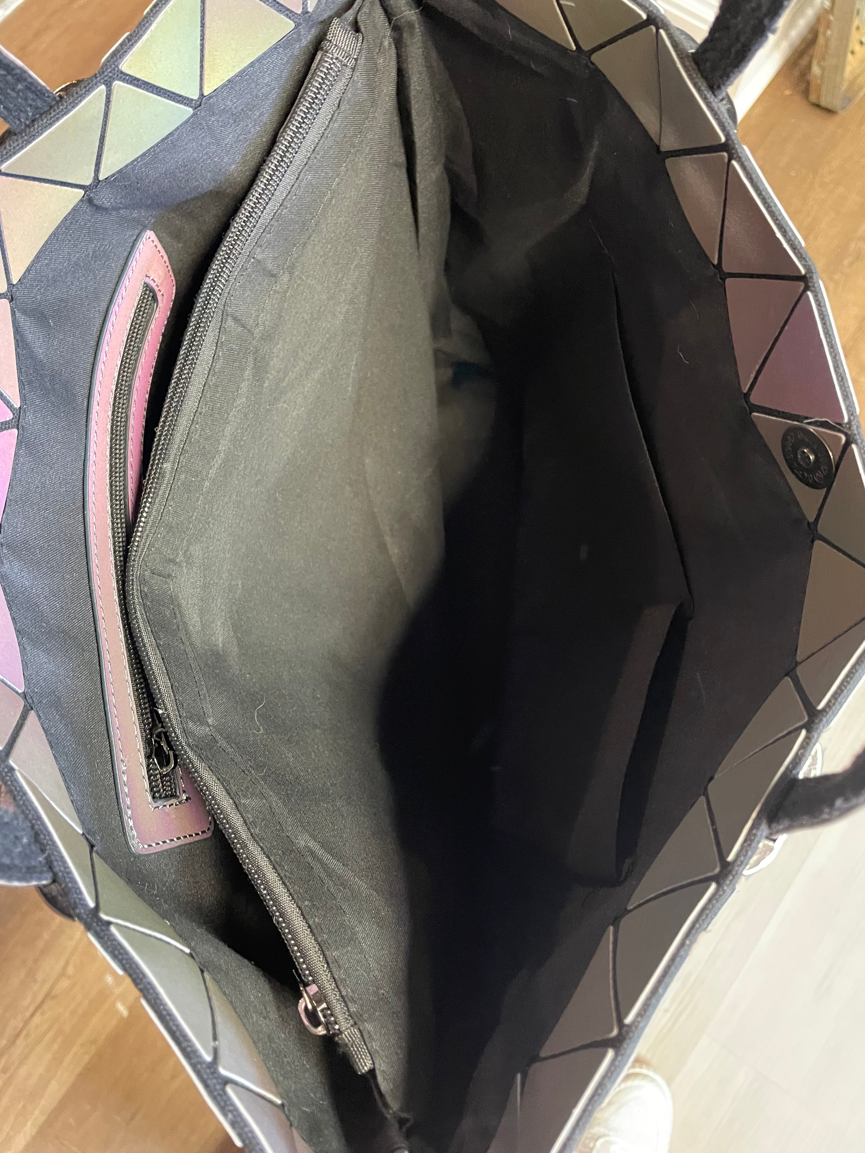 Harlermoon Geometric Luminous Purse Gorgeous Metallic