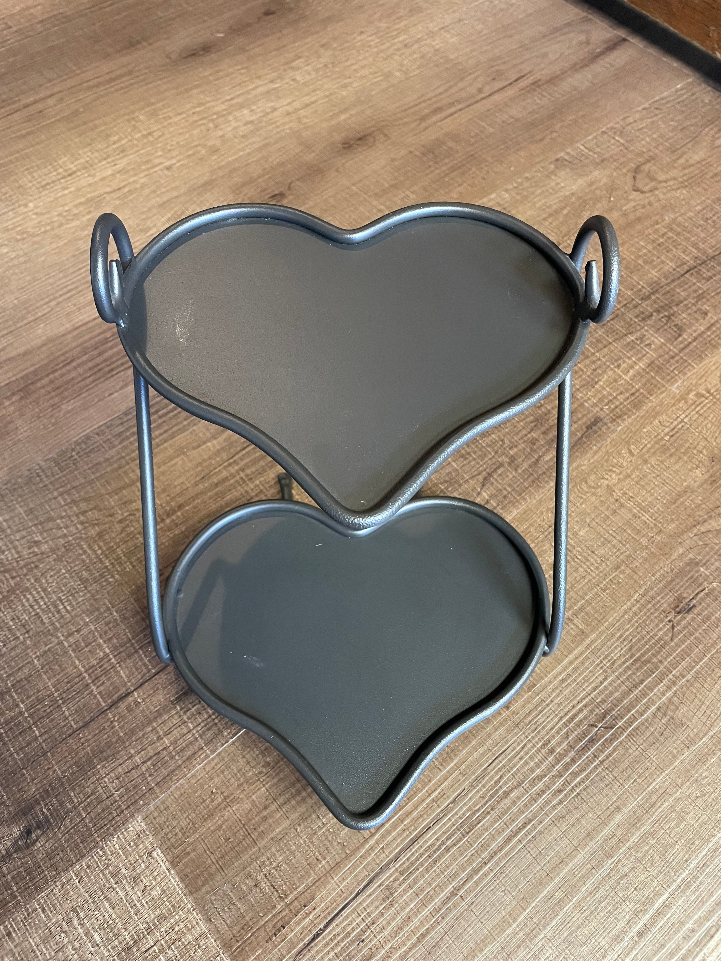 Longaberger Heart to Heart Stand & Little Love Sweetheart Baskets