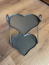 Longaberger Heart to Heart Stand & Little Love Sweetheart Baskets