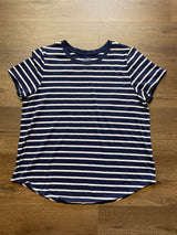 Old Navy Everywear Striped Crew Shirt (L)