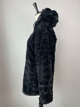 The North Face Black Mossbud Swirl Girl's Reversible Parka (XL) - BinxBerry Consignment