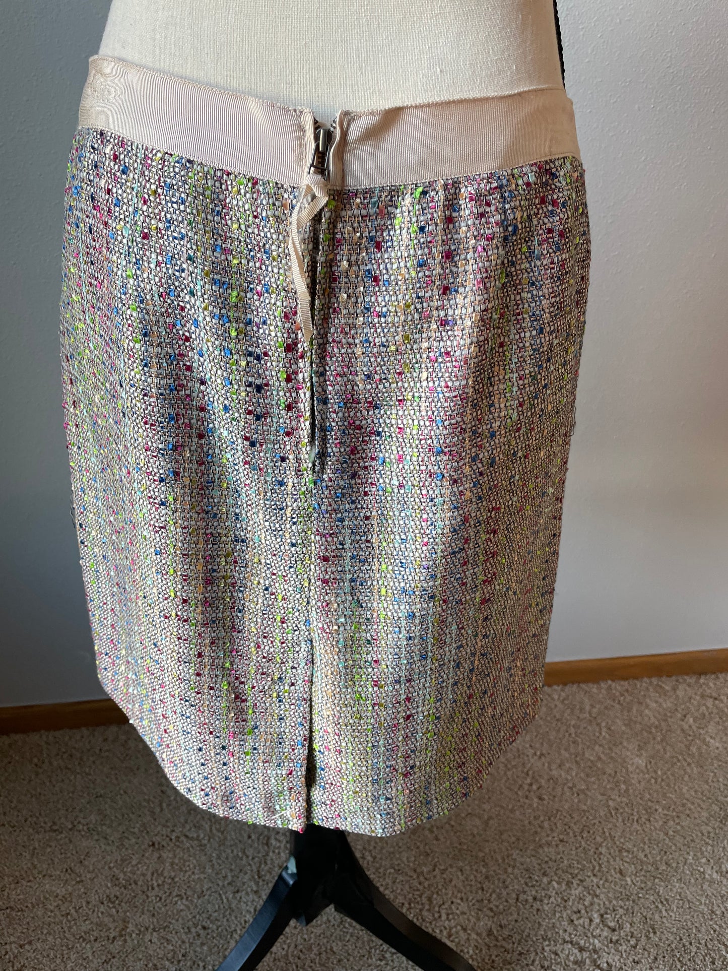 Willi Smith Confetti Tweed Skirt (6)