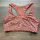 Zyia Orange Leopard Print Bra (M)