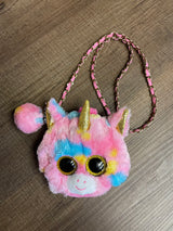 TY Padded Mini Cat Unicorn Crossbody