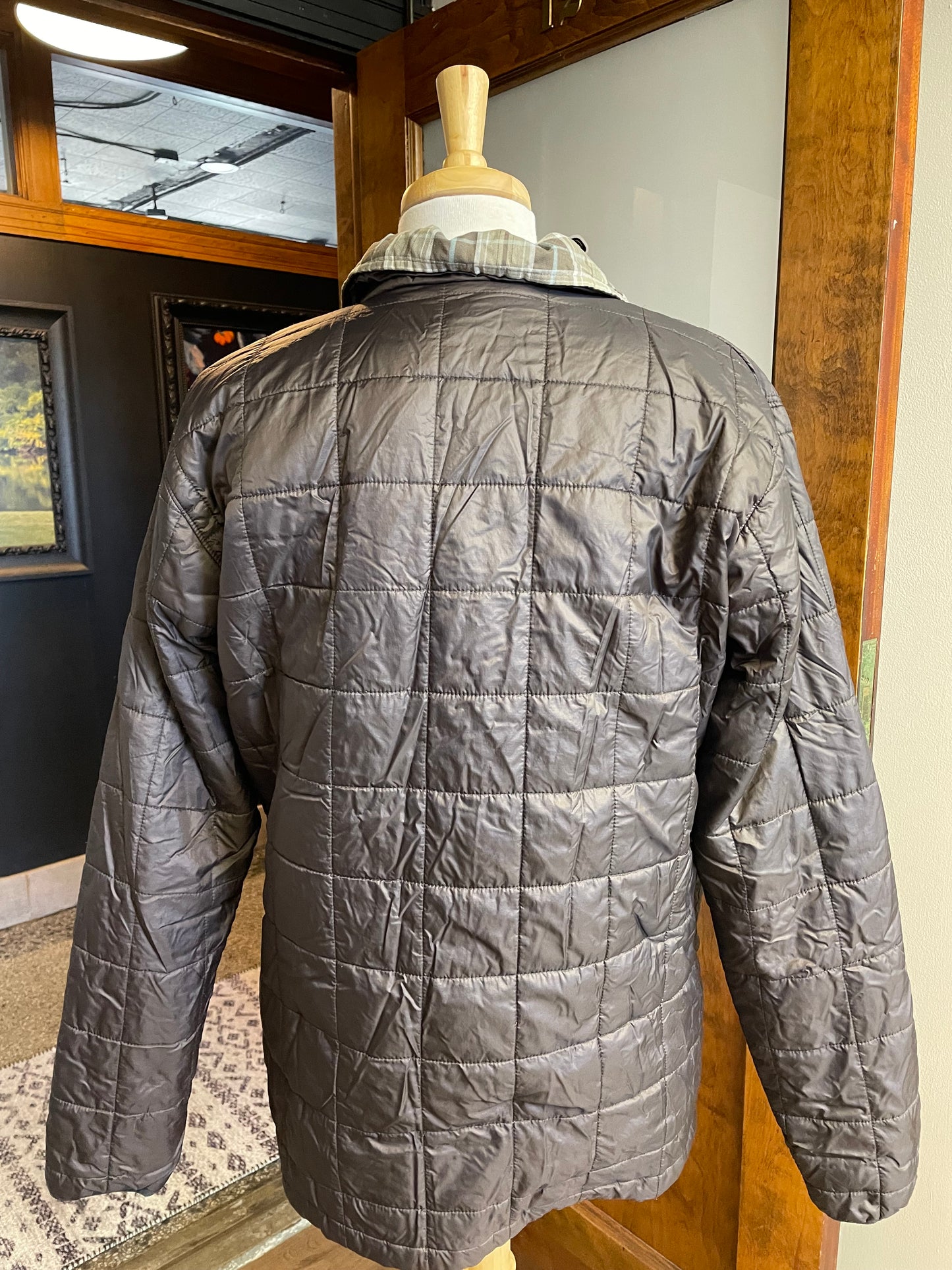 Columbia Flannel Lined Reversible Men's Jacket (LT)