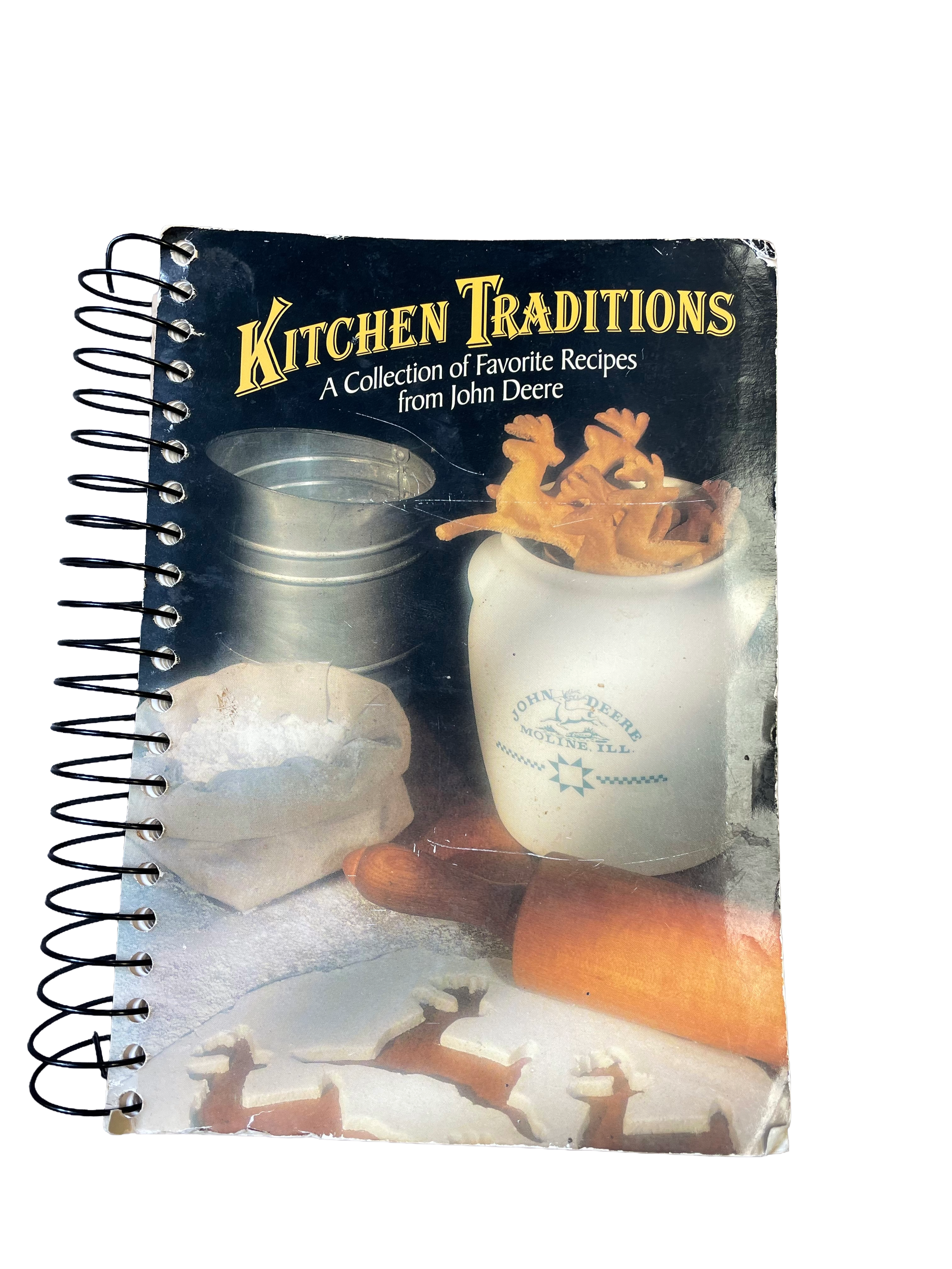 1995 Kitchen Traditions John Deere Recipe Book