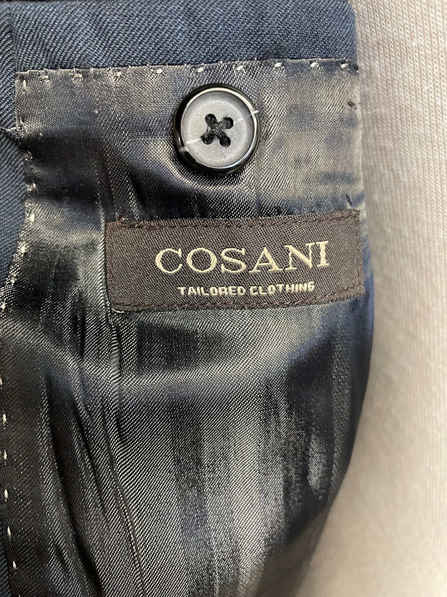 Cosani Men's 100% Wool Tailored Suit Coat (38R)