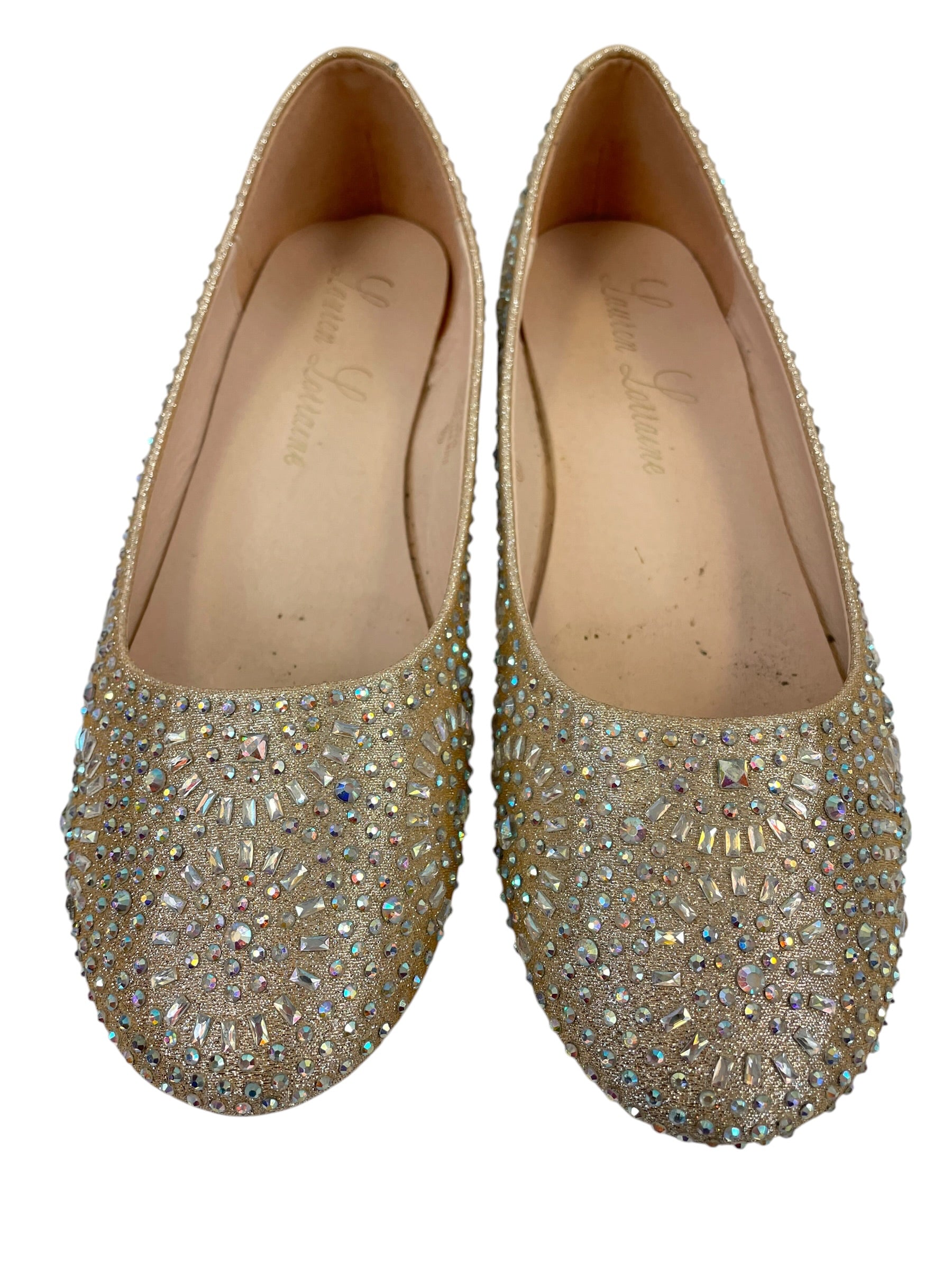 Lauren Lorraine Brooke Loafer in Nude (9.5)