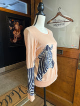 Anthropologie HWR Women's Zebra Sweater (M)