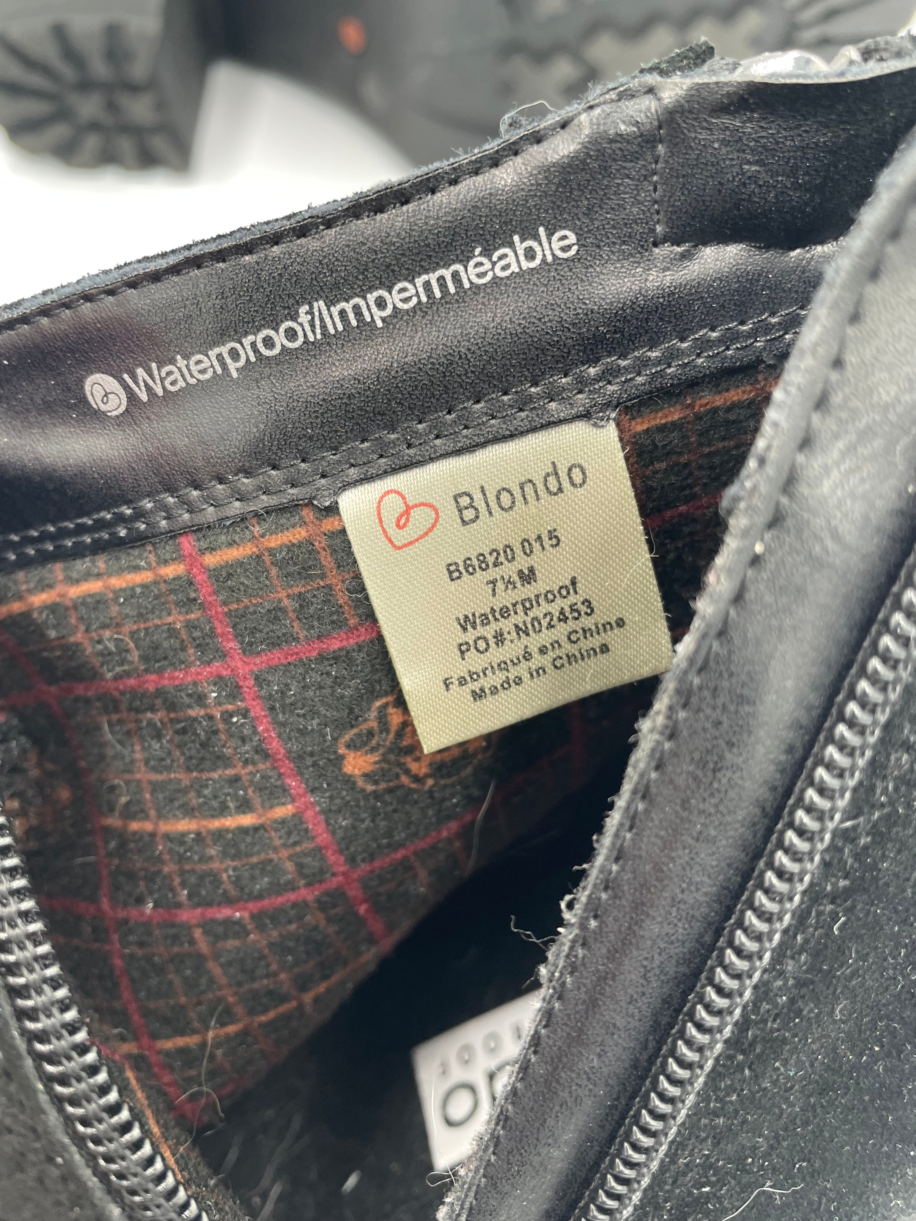 Blondo Waterproof Women's Suede Ankle Boots (7.5) - BinxBerry Consignment
