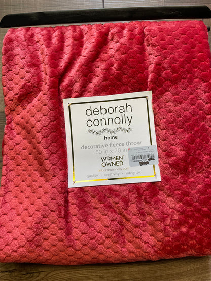 Deborah Connolly Decorative Fleece Throw