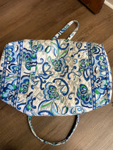 Vera Bradley Large Travel Duffel Mediterranean White (Set)