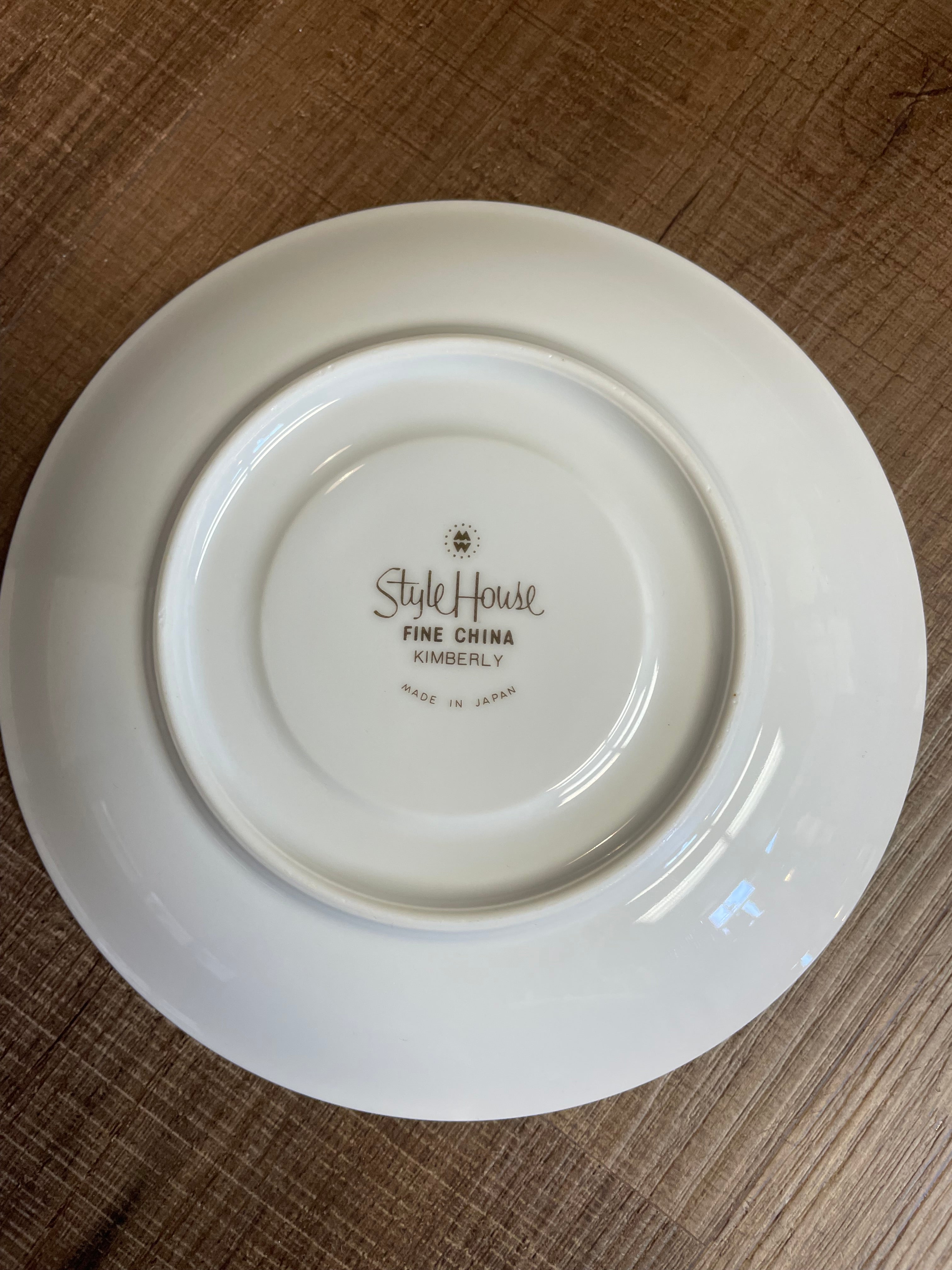 Style House Fine China 6" Saucer