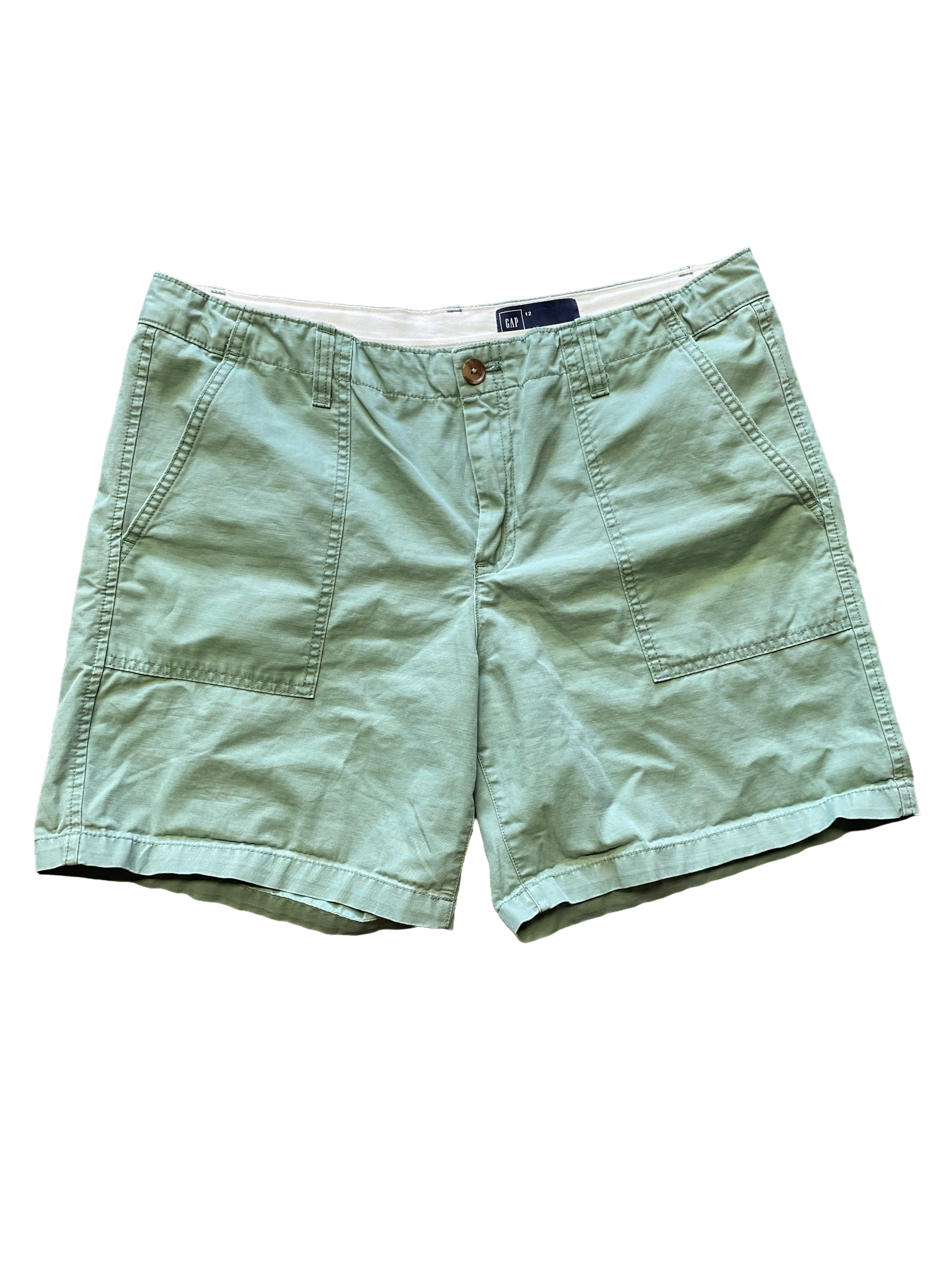 GAP GF Roll Women's Utility Shorts in Twig (12) - BinxBerry Consignment