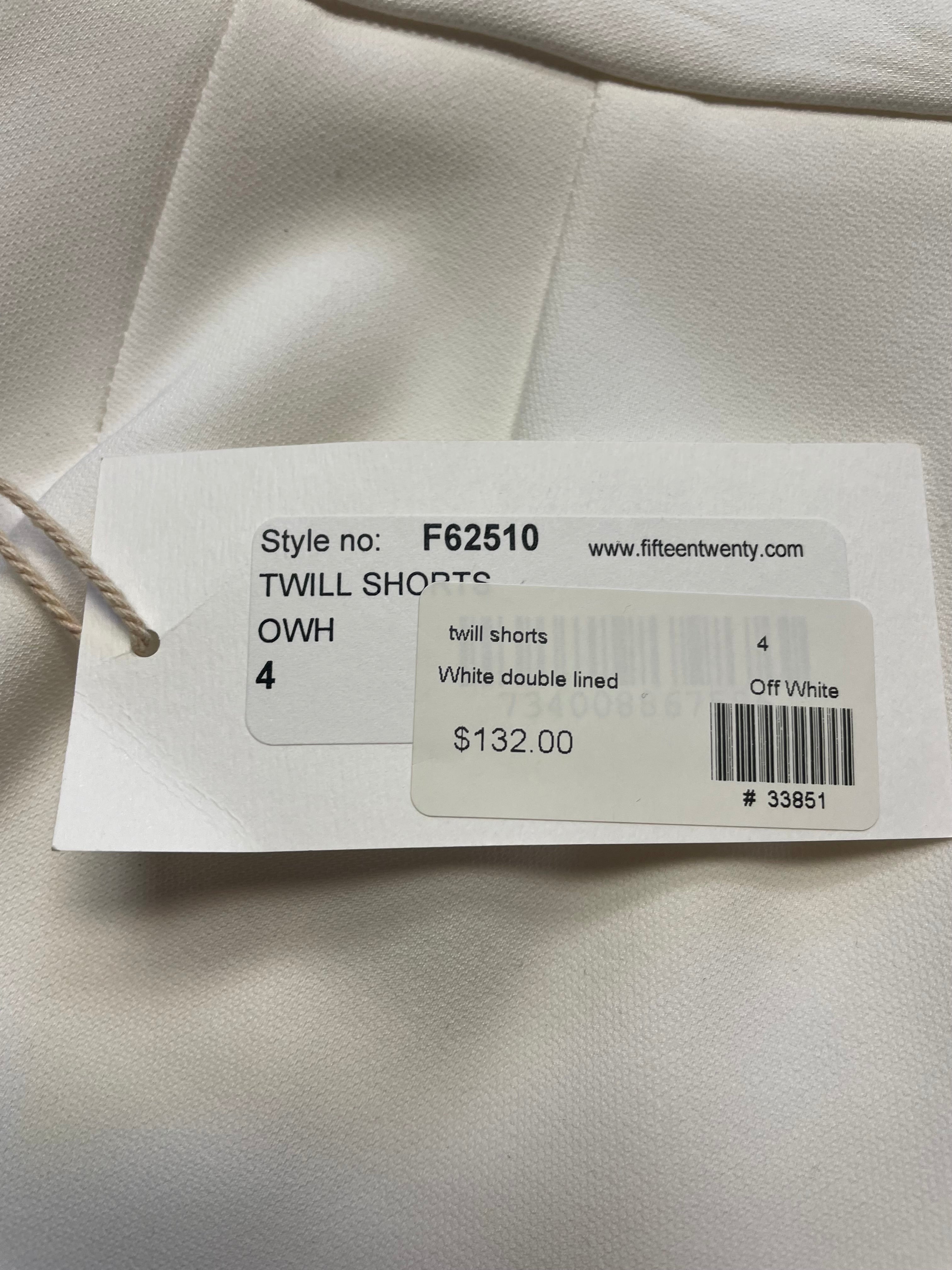 Fifteen Twenty Women's Double Lined Twill Shorts (4)
