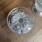 Glass Etched Dessert Pedestal Bowls (set of 4)