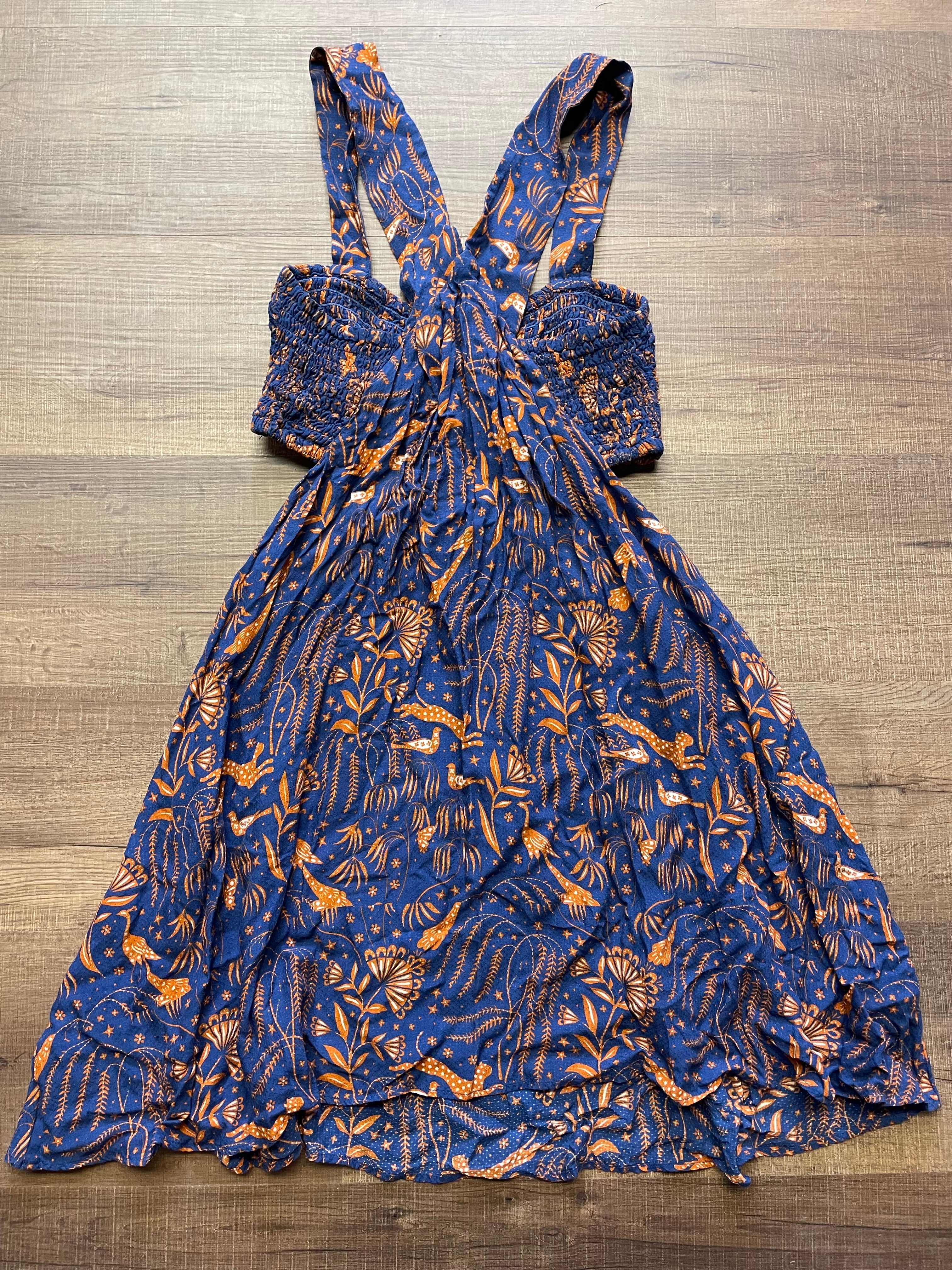 Anthropologie The Piper Bandeau Cutout Sundress (S)