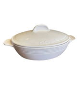 Oneida Culinaria 9x12 Oval Lidded Stoneware Casserole