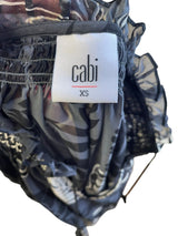 Cabi Sheer Floral Long Sleeved Women's Top (XS)