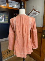 Garnet Hill Embroidered Peasant Top (4)