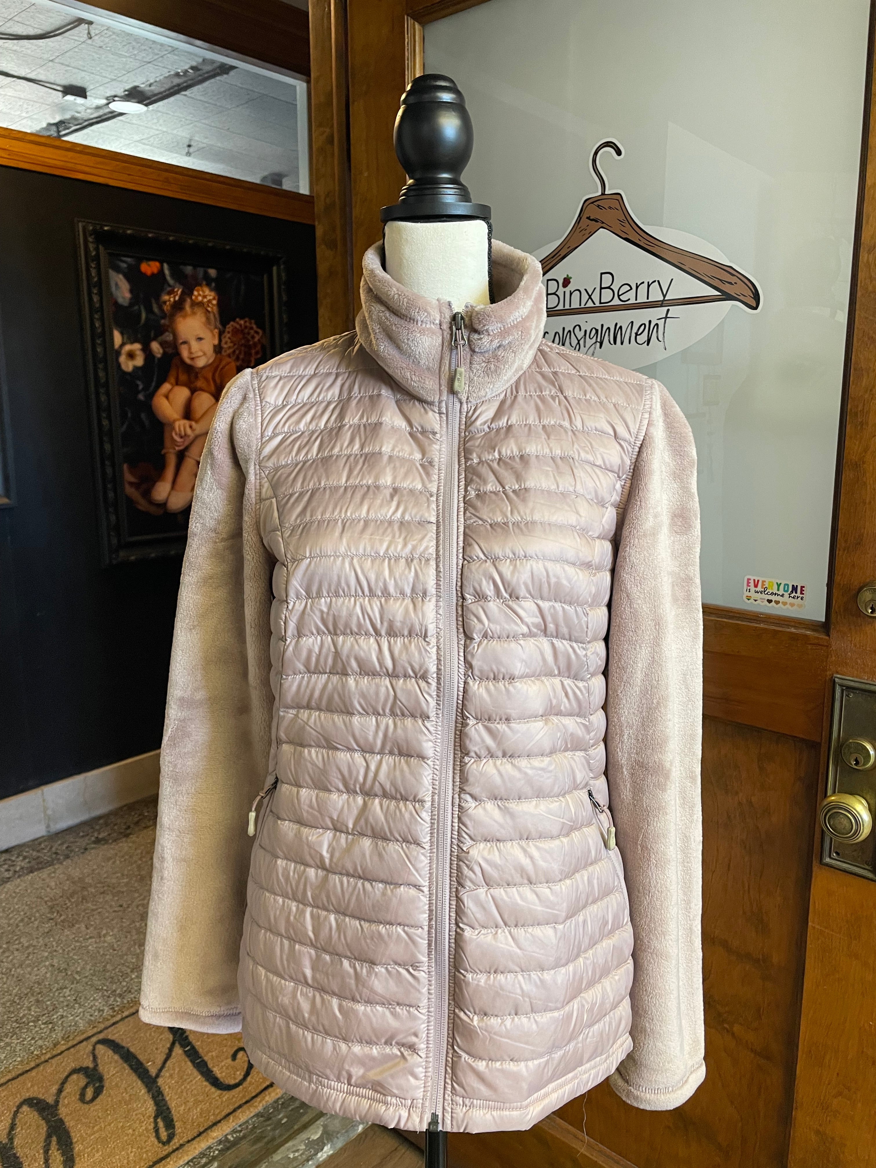 32 Degrees Heat Fleece & Puffer Jacket (M)