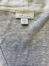 J. Jill Love Linen White Open Front Cardigan (M)