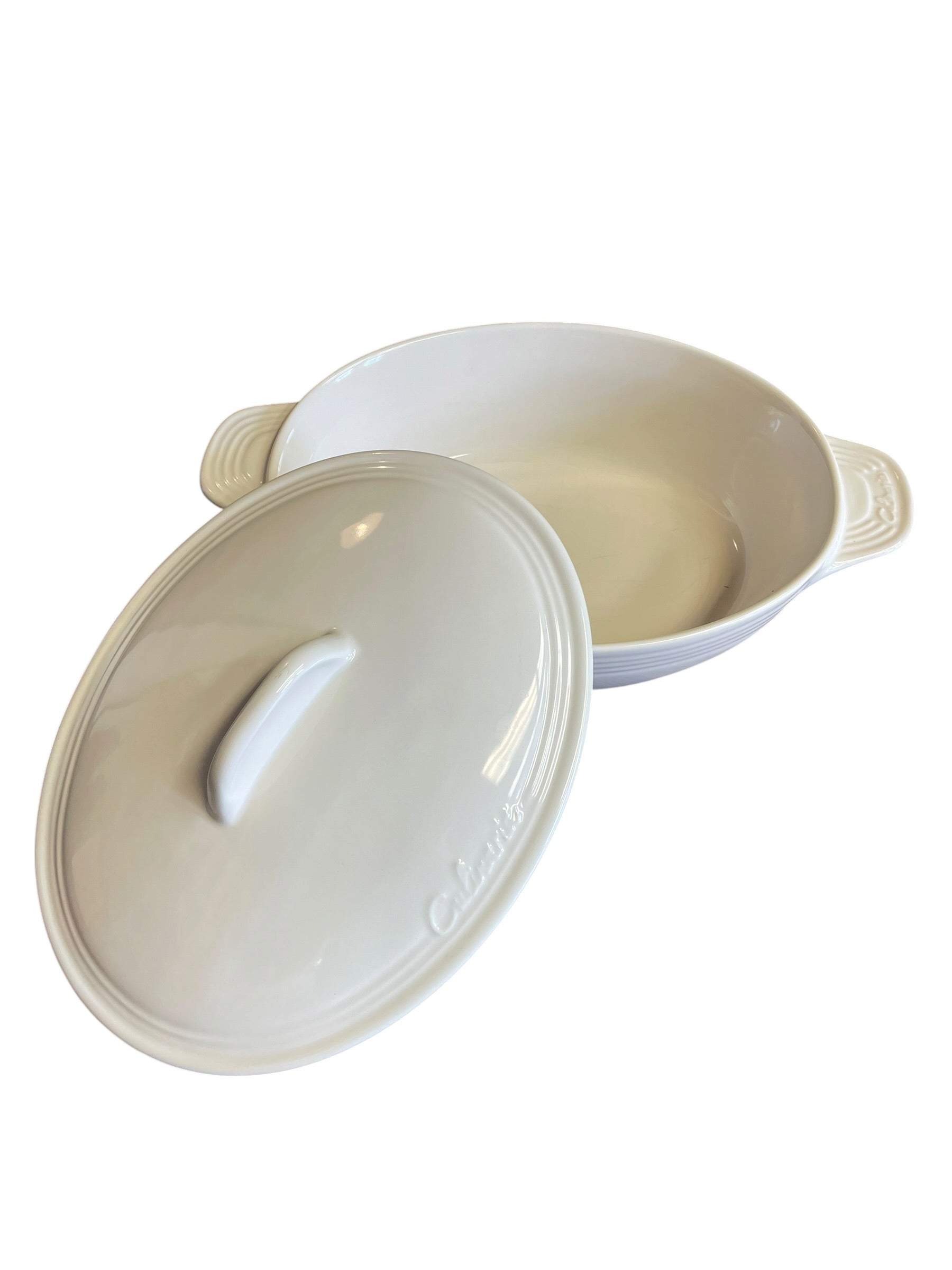 Oneida Culinaria 9x12 Oval Lidded Stoneware Casserole