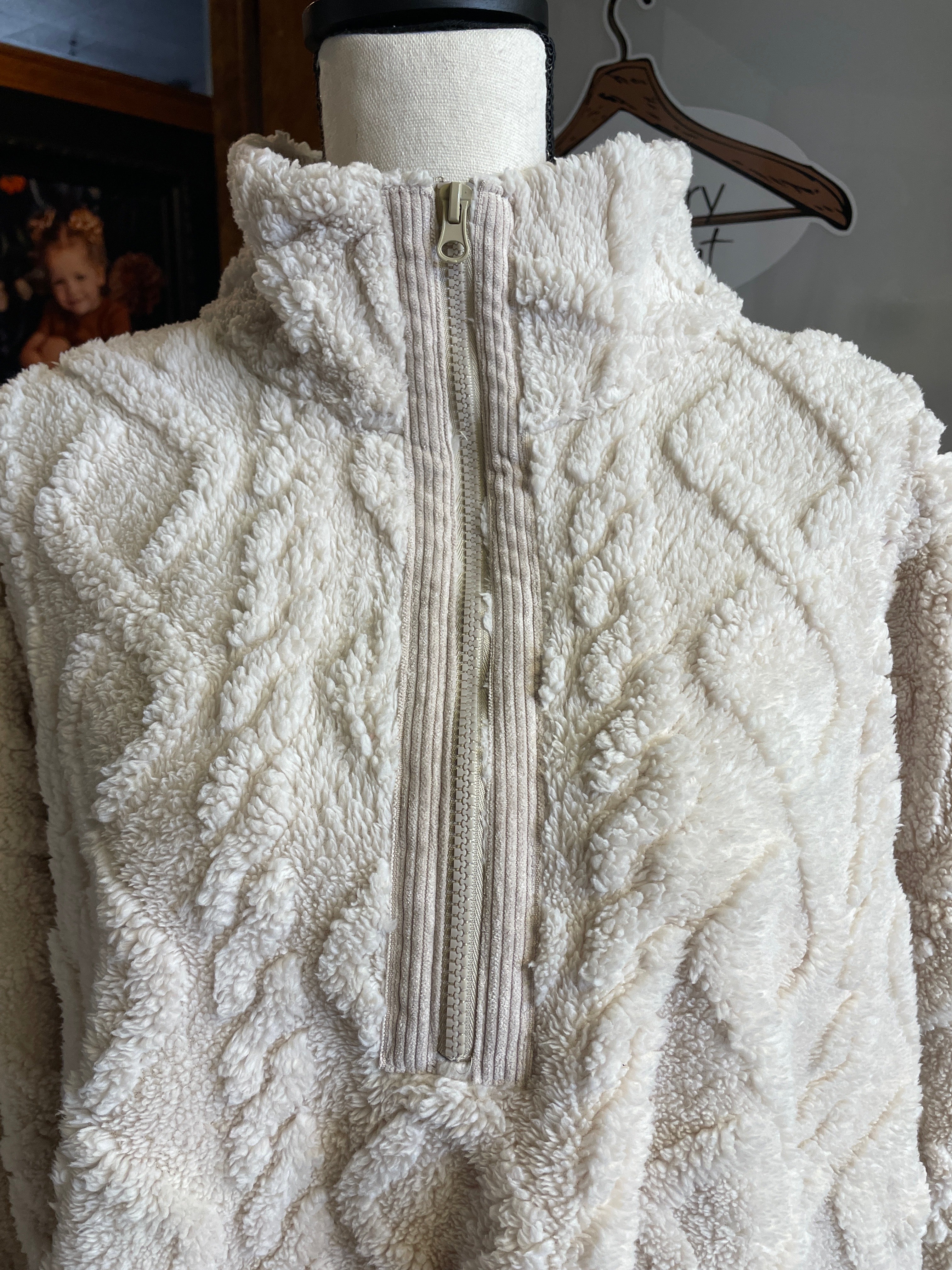 New In Women's Half Zip Fleece (2X)