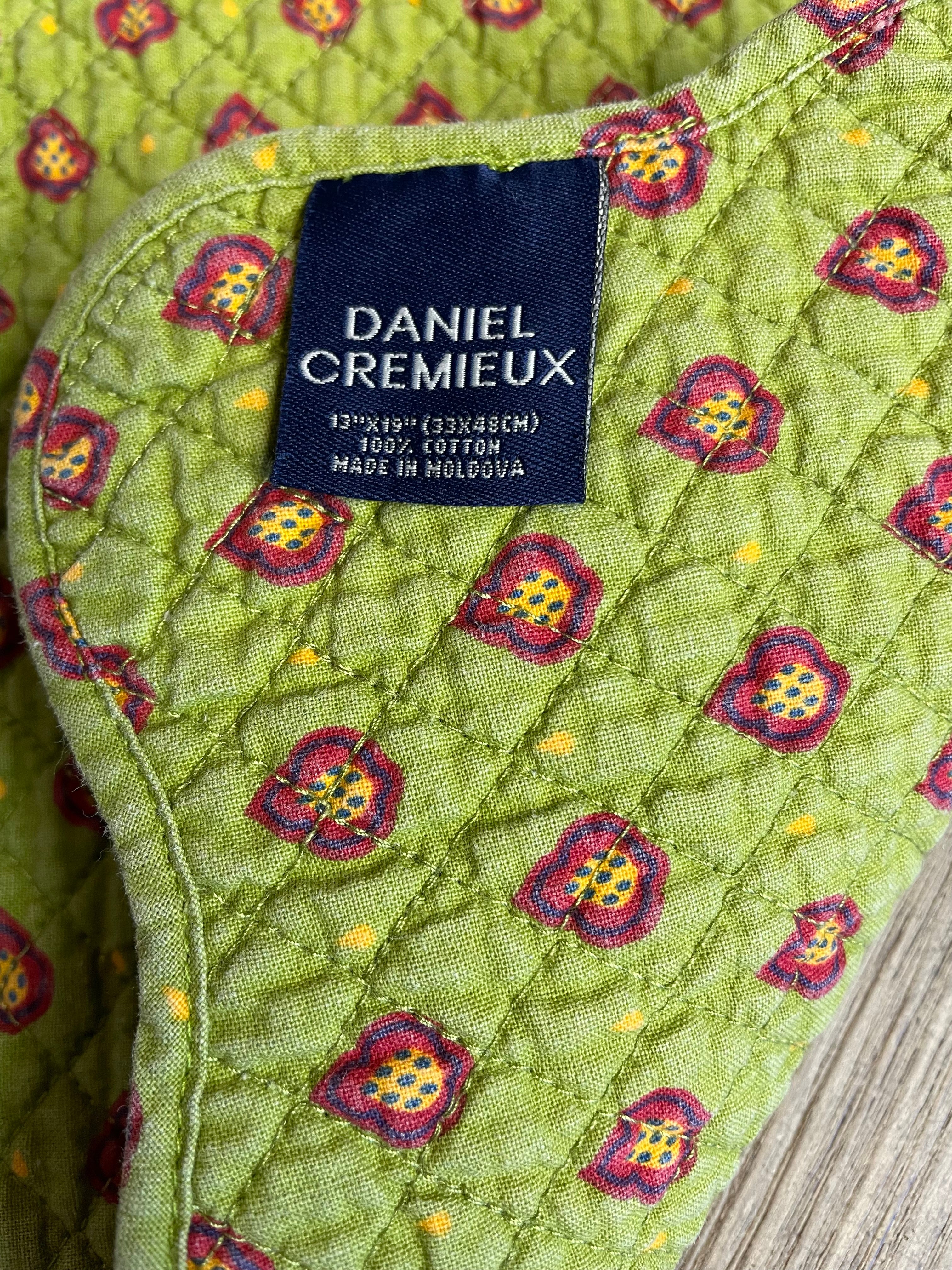 Daniel Cremieux Quilted Placemats (Set of 4)