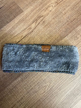 Loritta Gray Confetti Fleece Lined Headband - BinxBerry Consignment