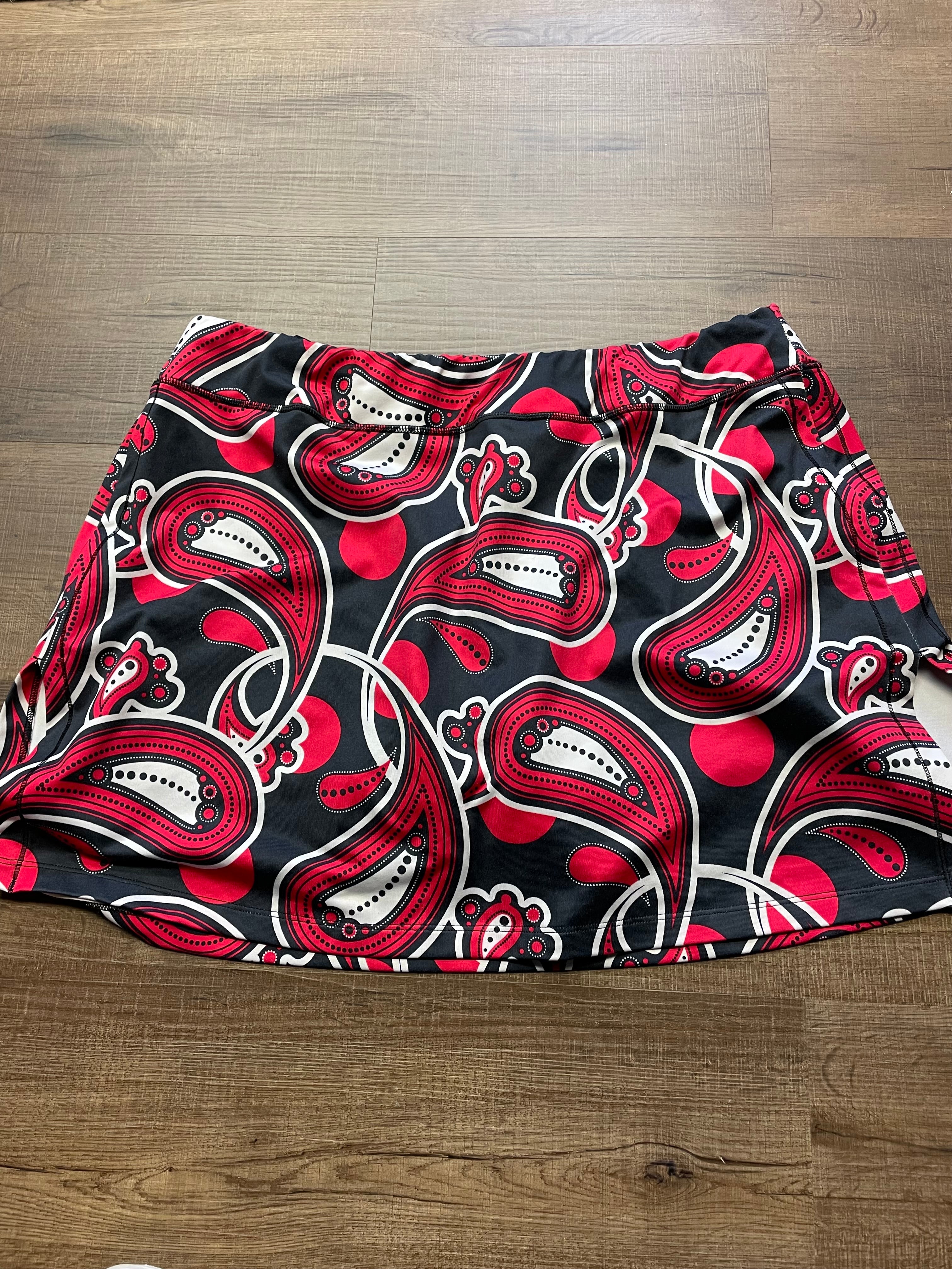 Athleta Paisley Skort (2X)