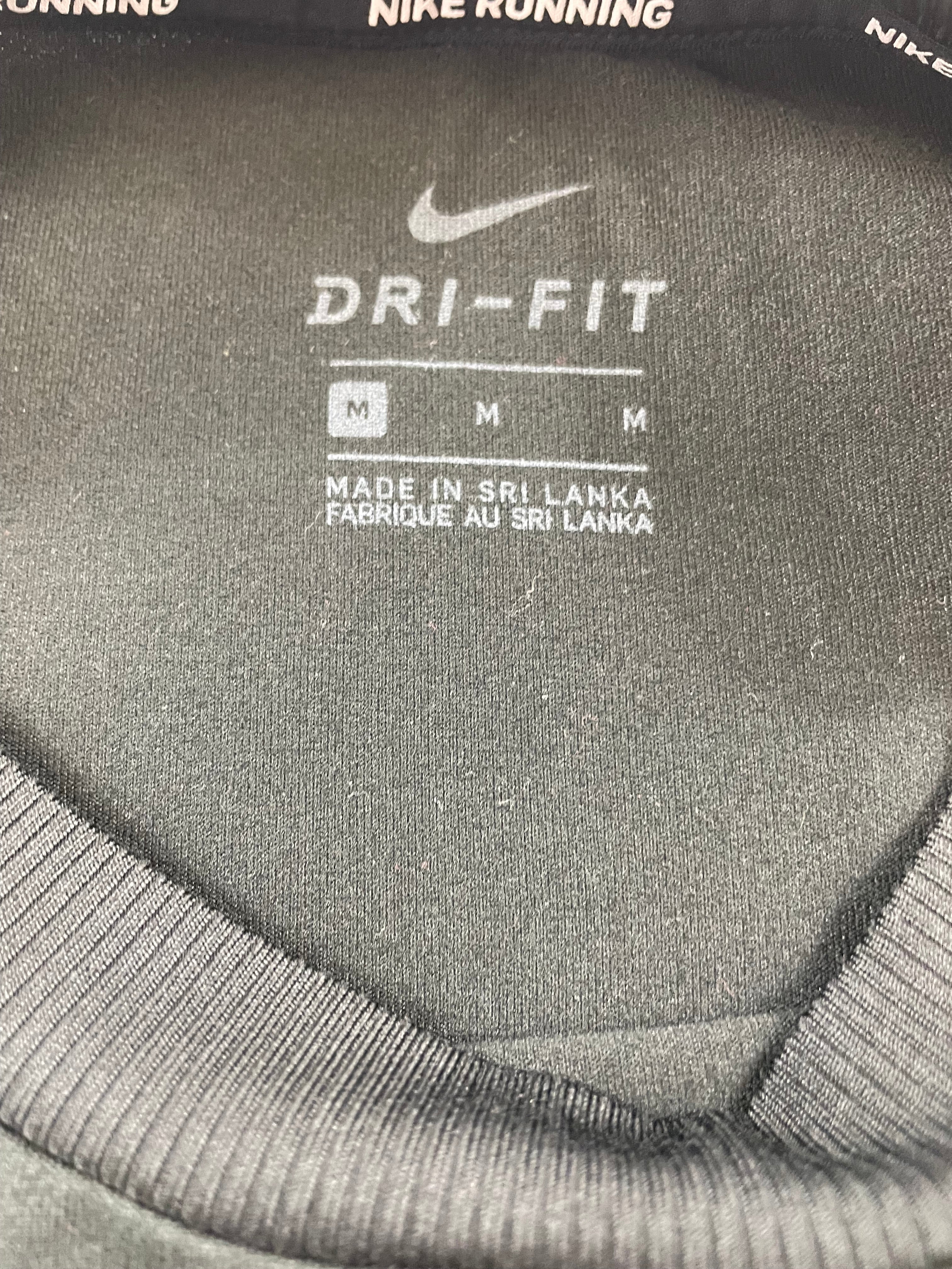 Nike Running Women's Black Long Sleeved Top (M)
