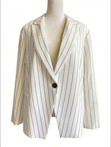 Torrid Studio NWT Twill Classic Tailored Pinstripe Blazer (2X)