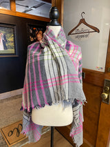 Talbots Wool Blend Shawl/Scarf Made in Italy (50x50)